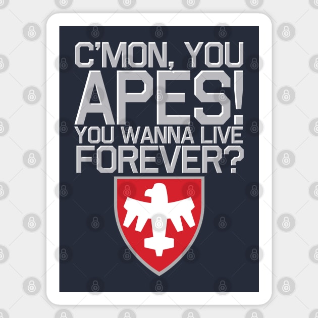 Starship Troopers Apes Magnet by PopCultureShirts